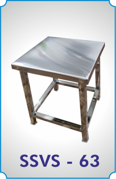 Round Stainless Steel Stool