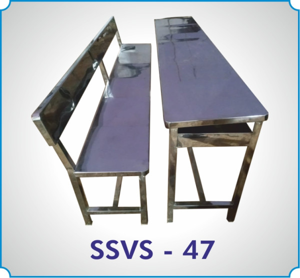 School Desk & Bench